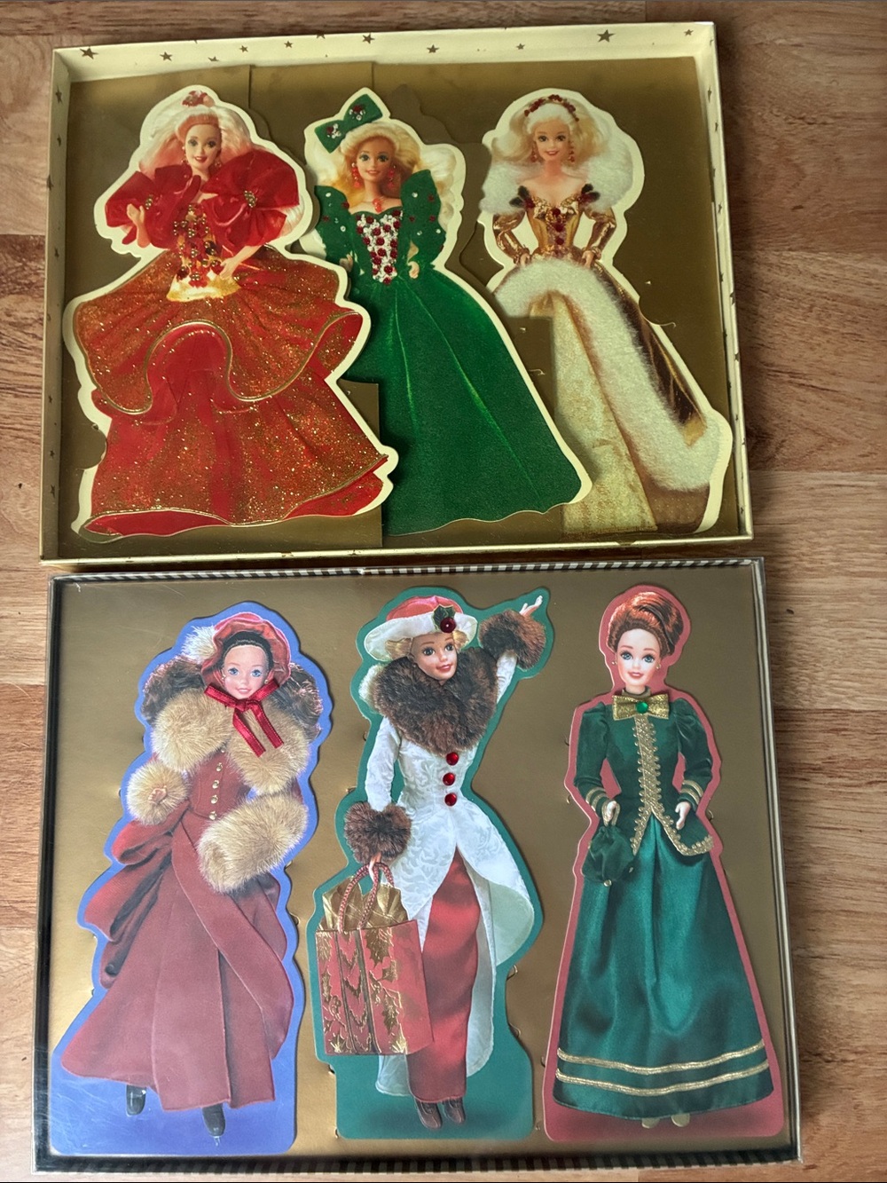 Barbie vintage Christmas cards by Hallmark
